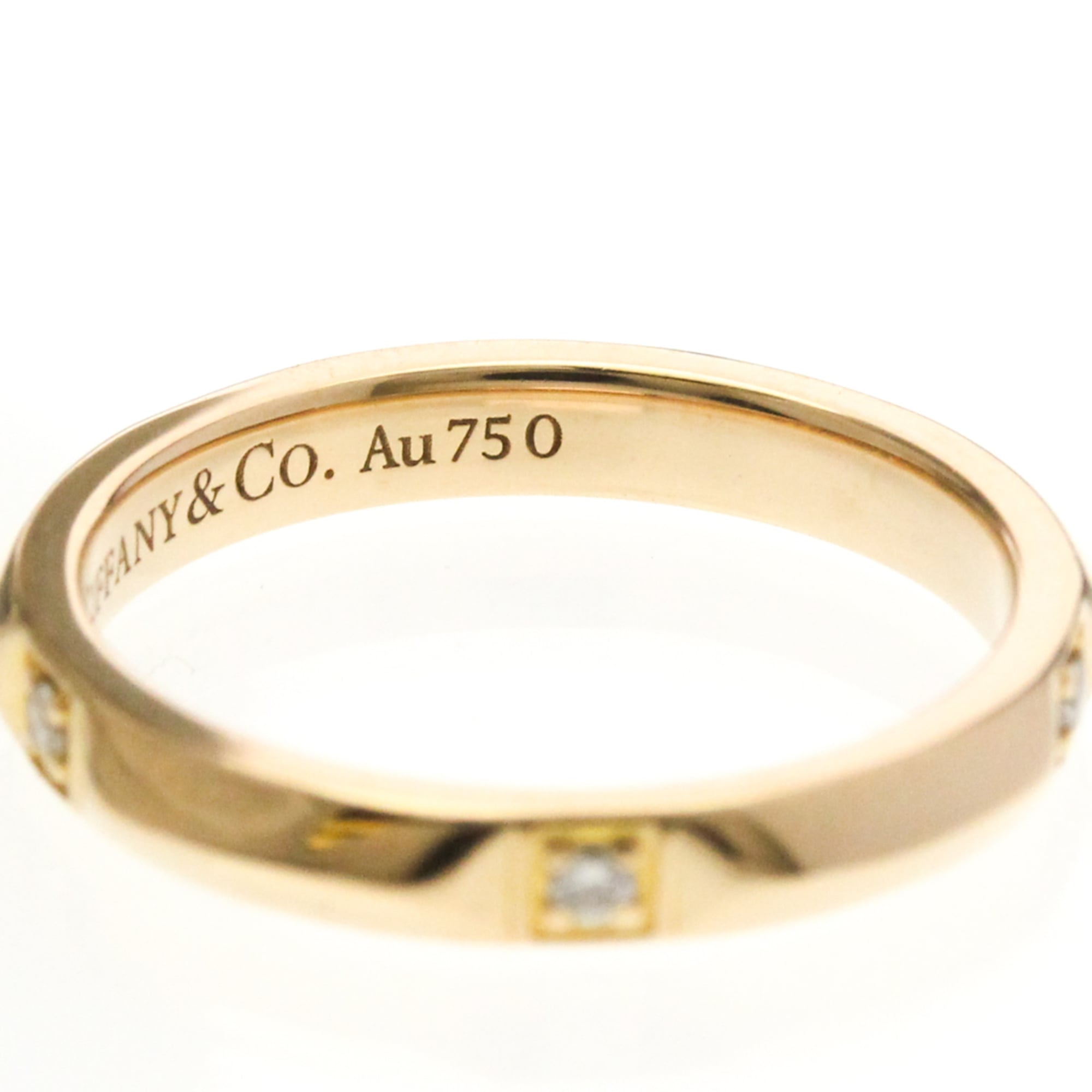 Trueband Ring 18K Rose Gold with Diamond - Image 6