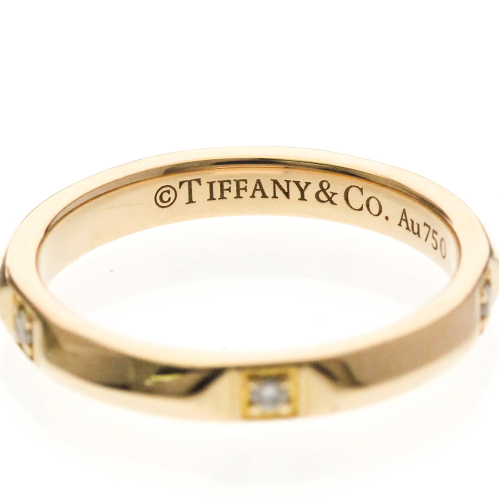 Trueband Ring 18K Rose Gold with Diamond - Image 5