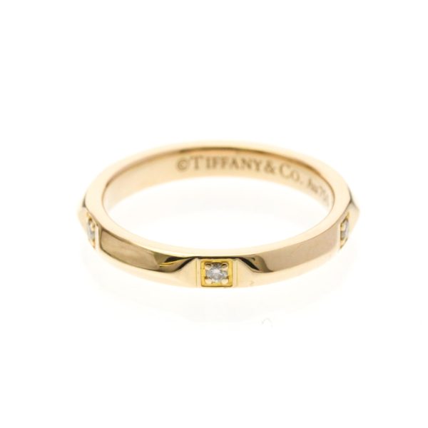 Trueband Ring 18K Rose Gold with Diamond
