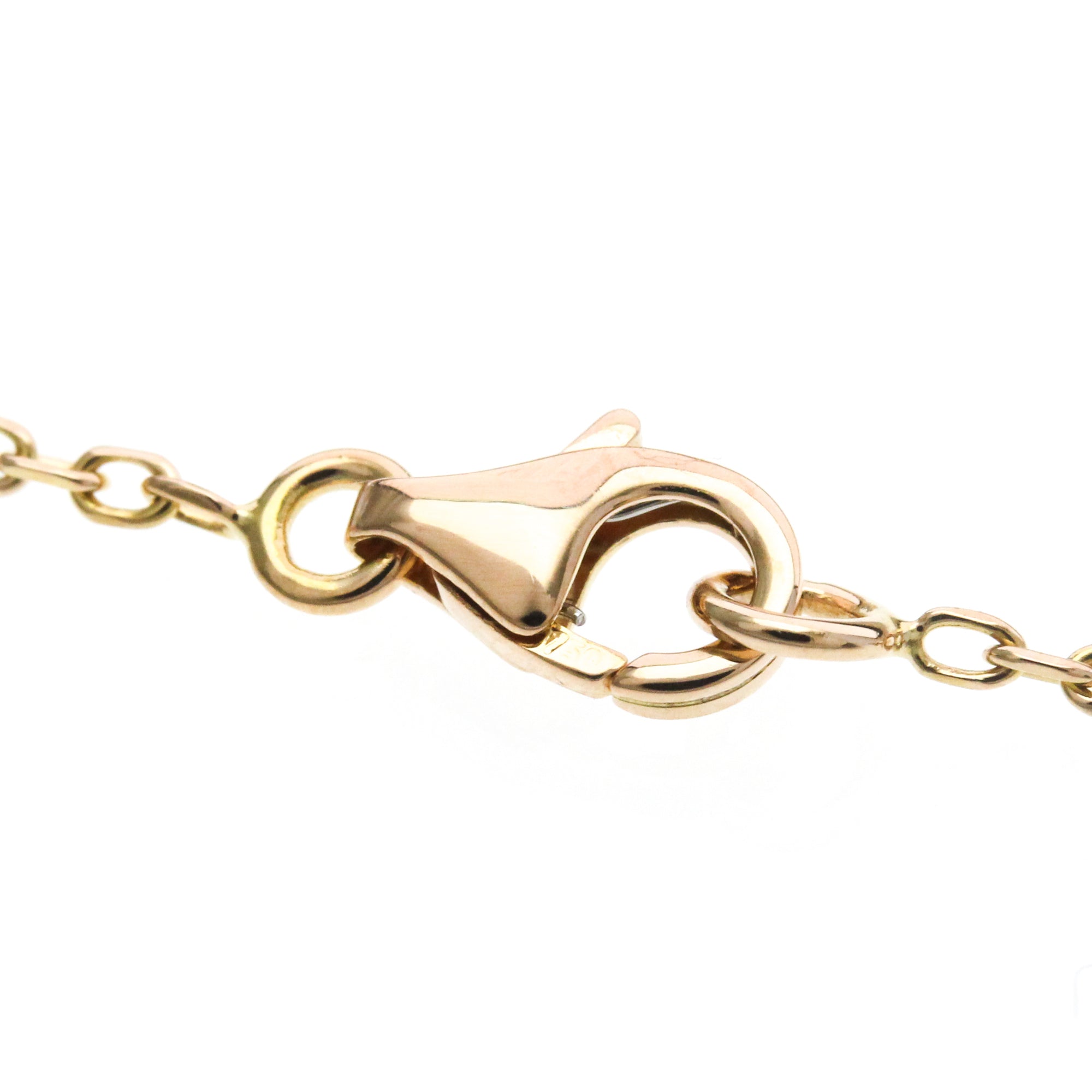 Caresse D'Orchidees Pendant Necklace 18K Rose Gold with Diamond - Image 9