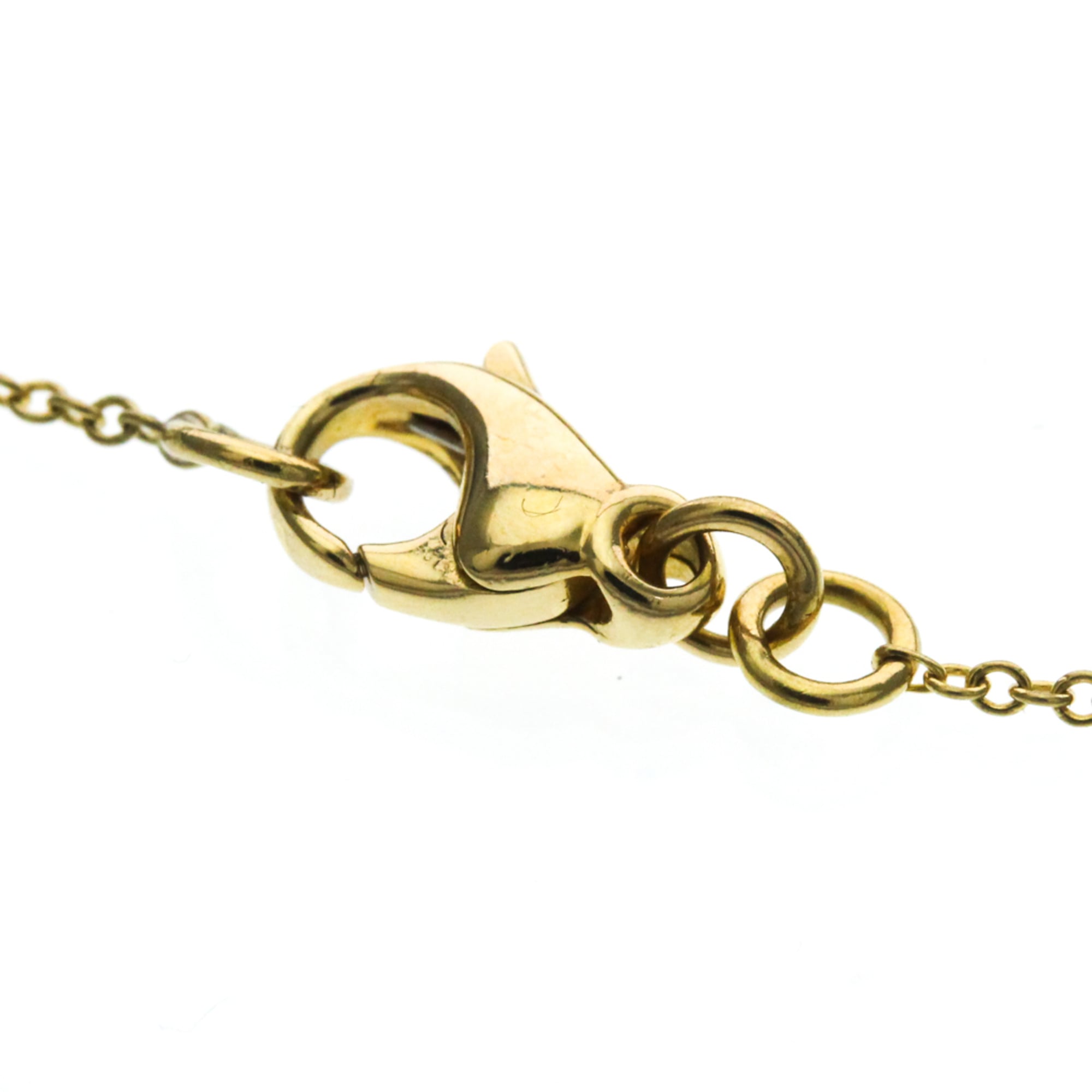 Cross Pendant Necklace 18K Yellow Gold - Image 9