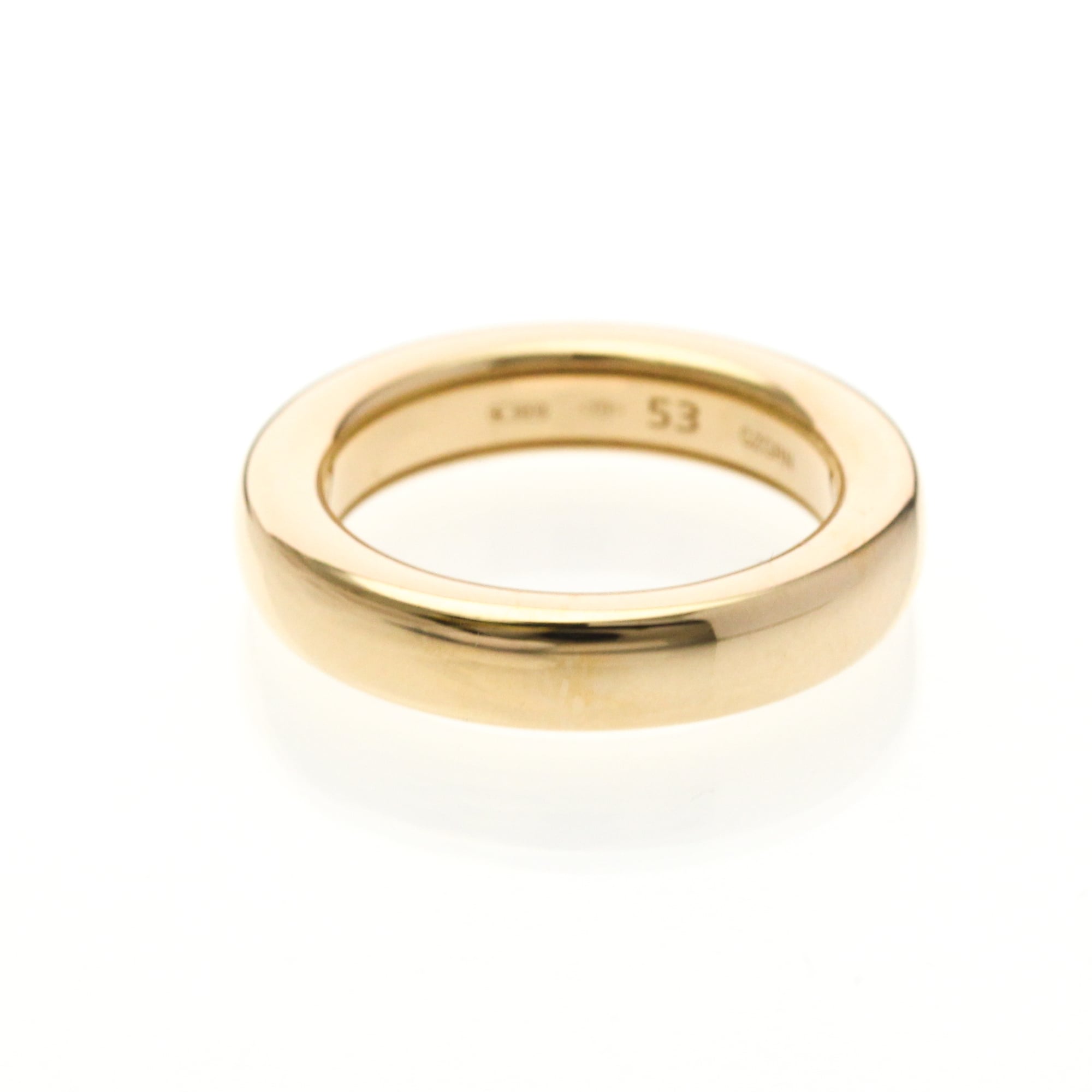 Band Ring 18K Rose Gold with Diamond - Image 3