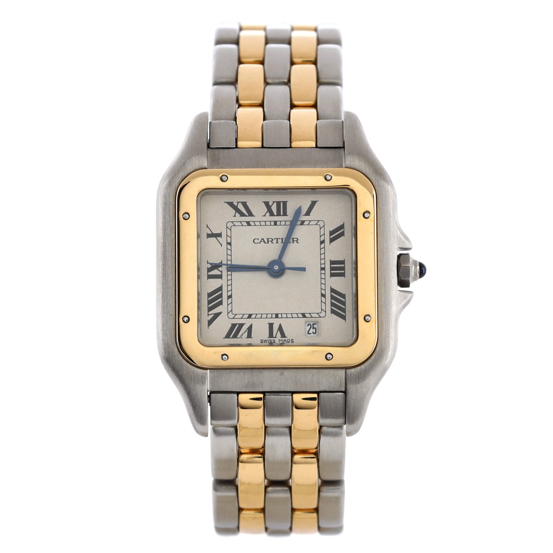 Panthere de Cartier Quartz Watch Stainless Steel and Yellow Gold 27