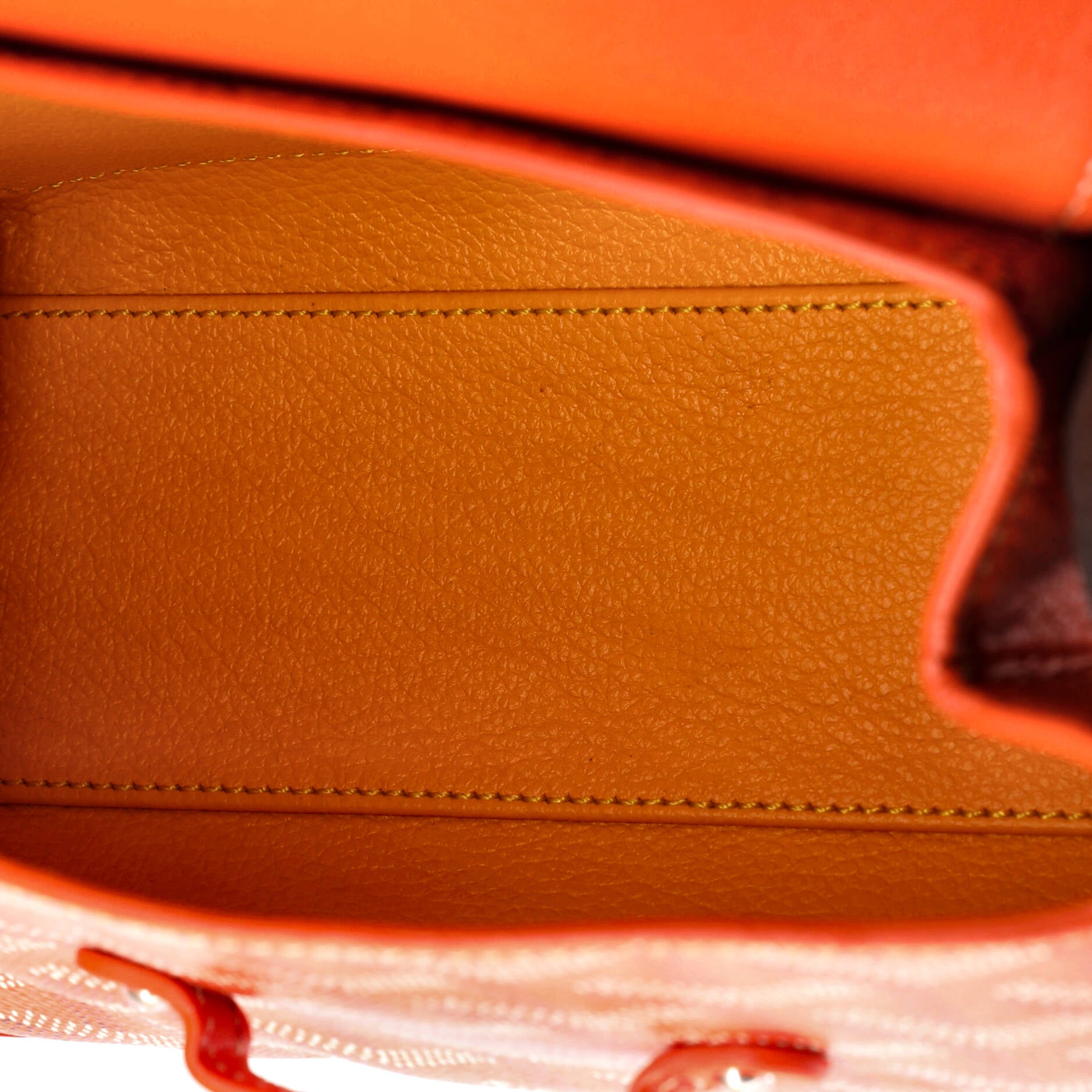 Saigon Top Handle Bag Coated Canvas with Leather Mini - Image 5