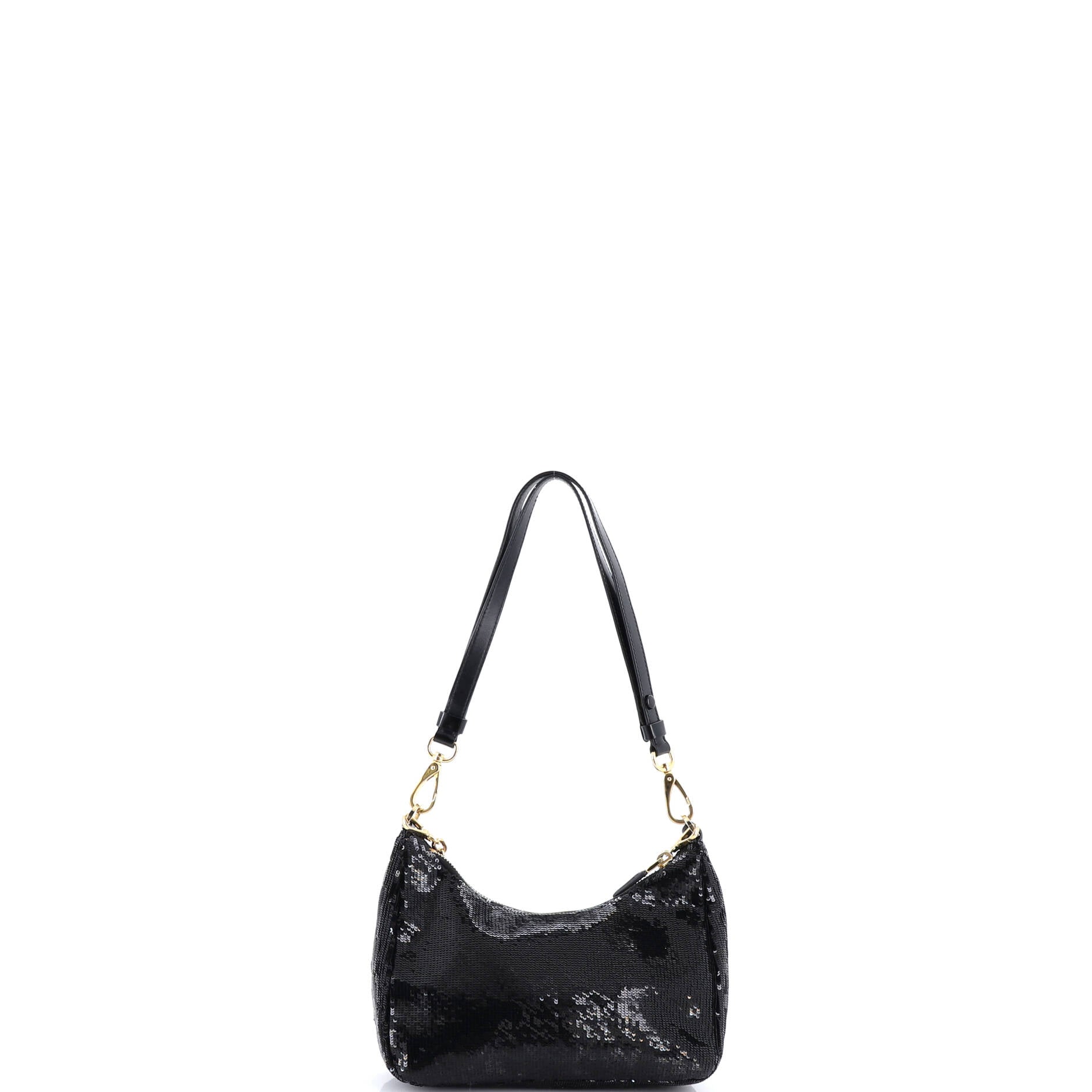Re-Edition Shoulder Bag Sequins Embellished Re-Nylon Mini - Image 3