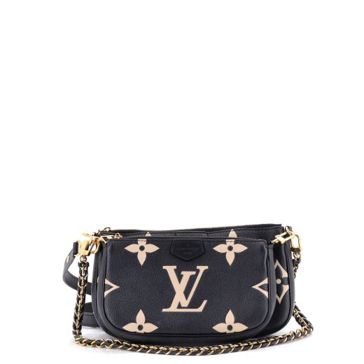 Multi Pochette Accessoires Bicolor Monogram Empreinte Giant