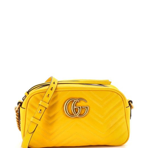 GG Marmont Shoulder Bag Matelasse Leather Small
