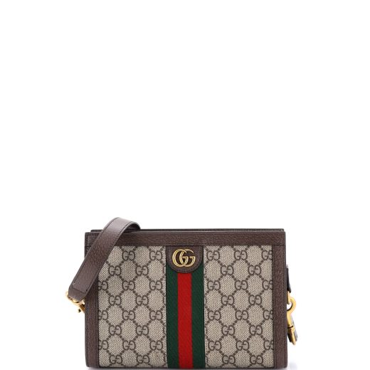 Ophidia Convertible Shoulder Bag GG Coated Canvas Small