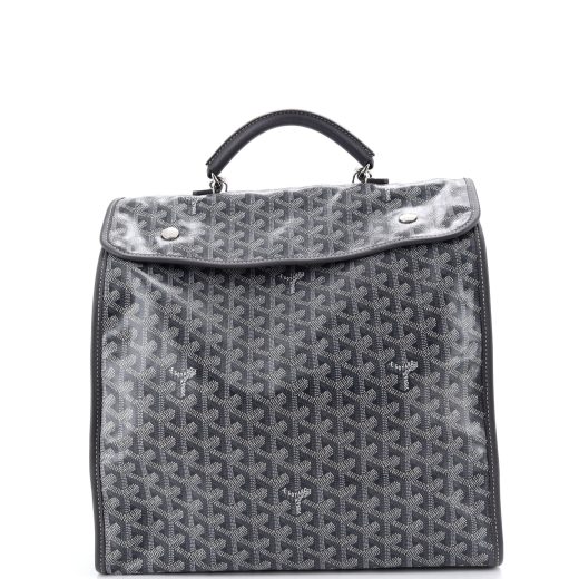 Saint Leger Briefcase Backpack Coated Canvas