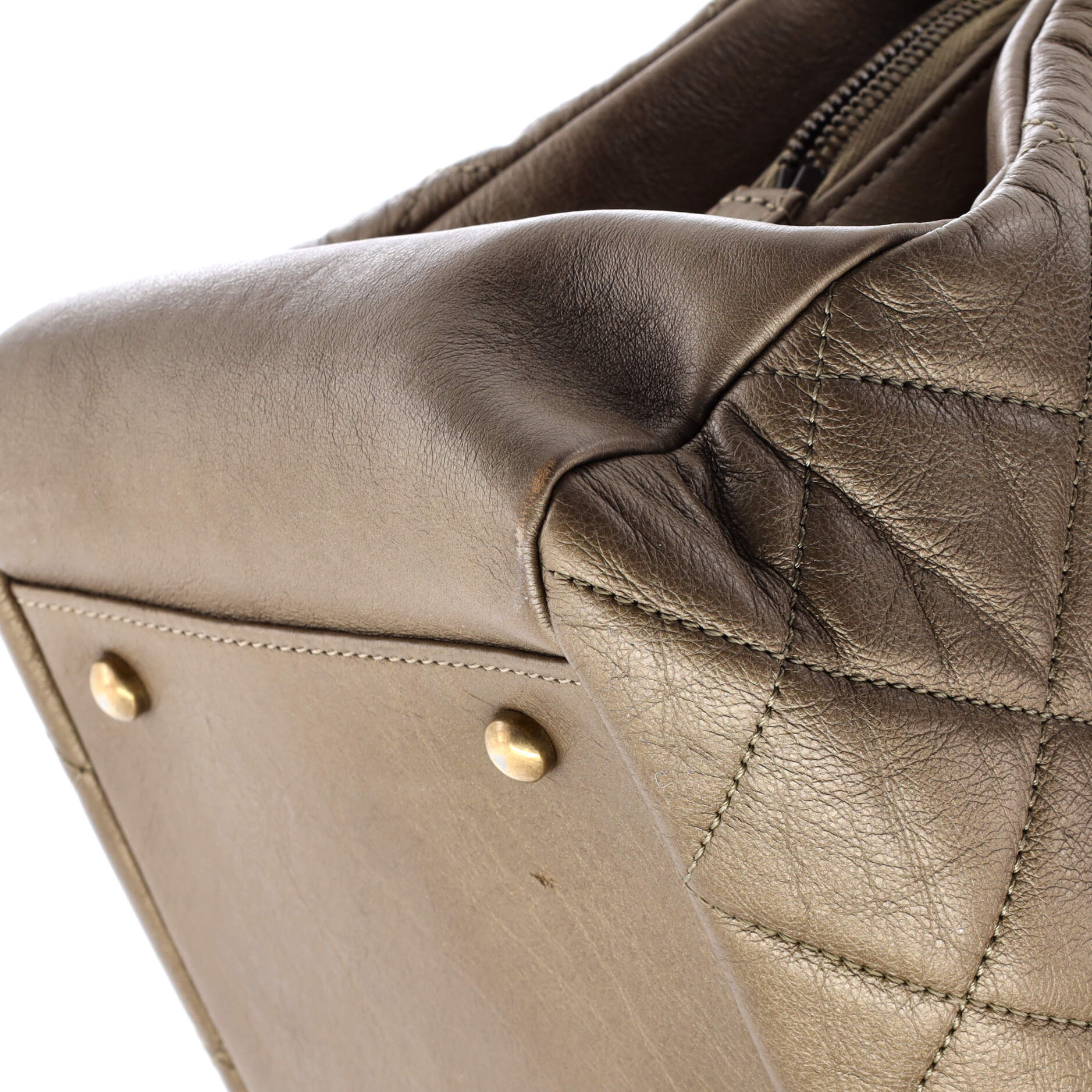 CC Crown Tote Quilted Leather Medium - Image 6