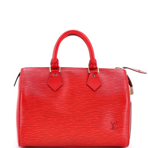 Louis Vuitton Speedy Handbag Epi Leather 25