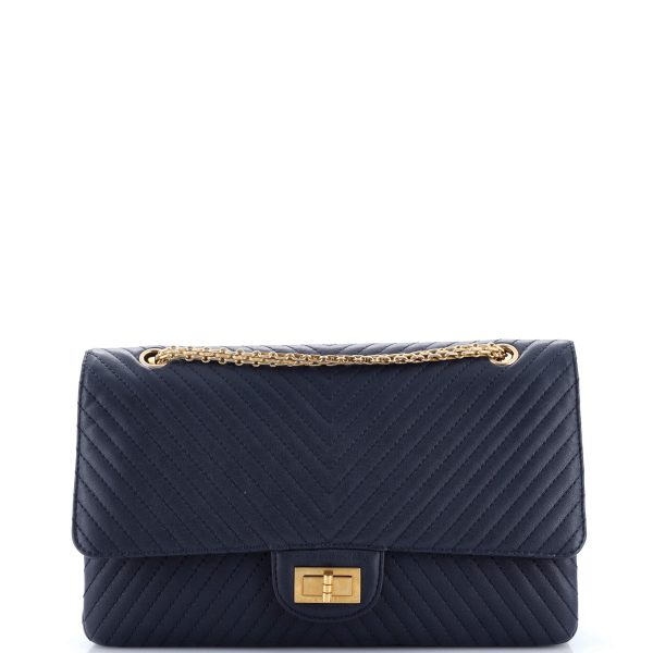 Reissue 2.55 Flap Bag Chevron Sheepskin 227