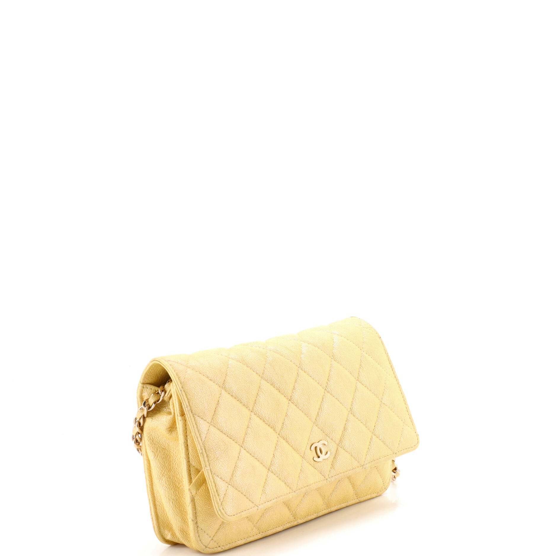 Wallet on Chain Quilted Caviar - Image 2