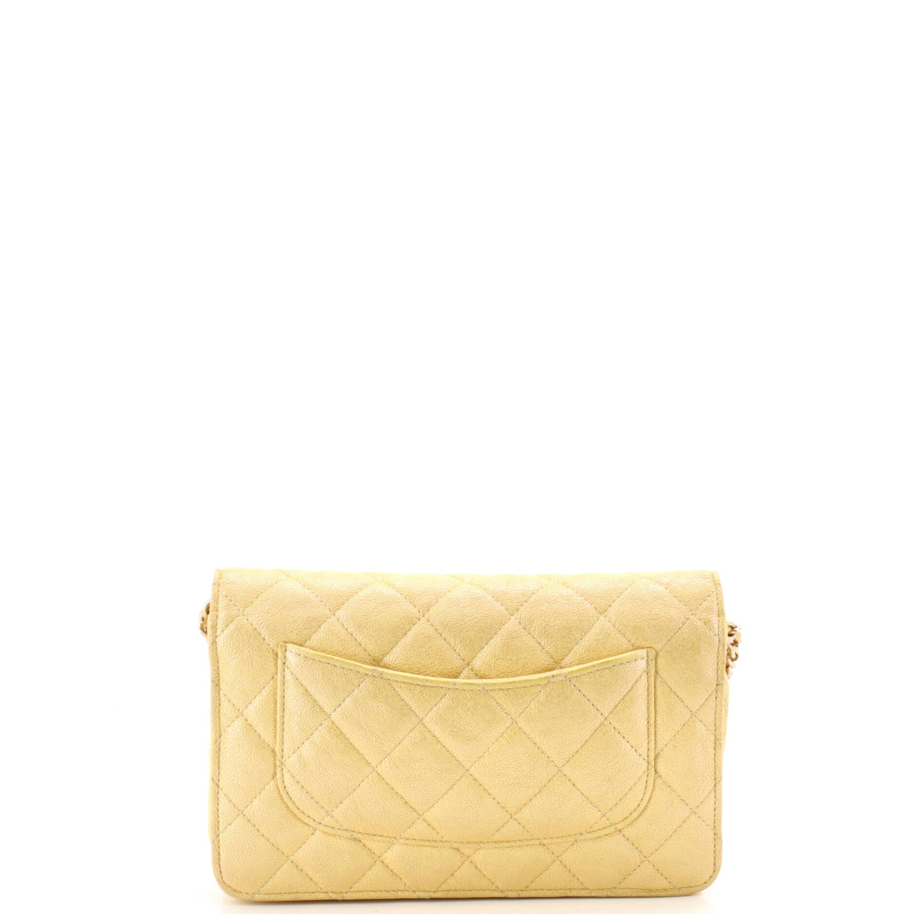Wallet on Chain Quilted Caviar - Image 3