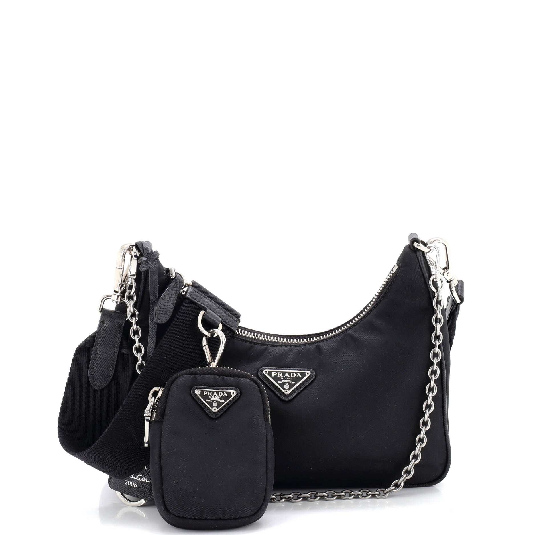 Re-Edition 2005 Shoulder Bag Tessuto Small