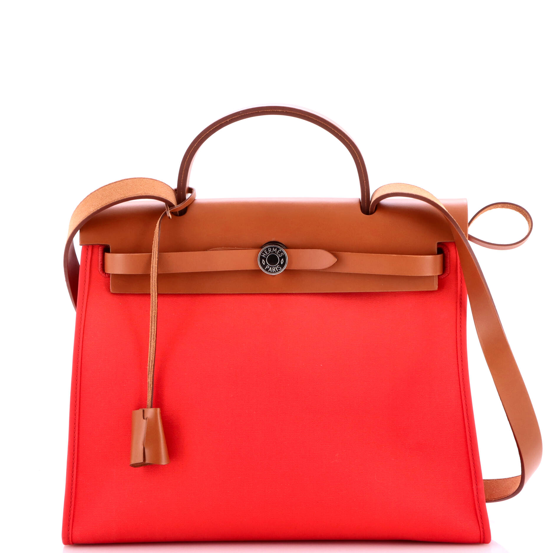 Herbag Zip Leather and Toile 31