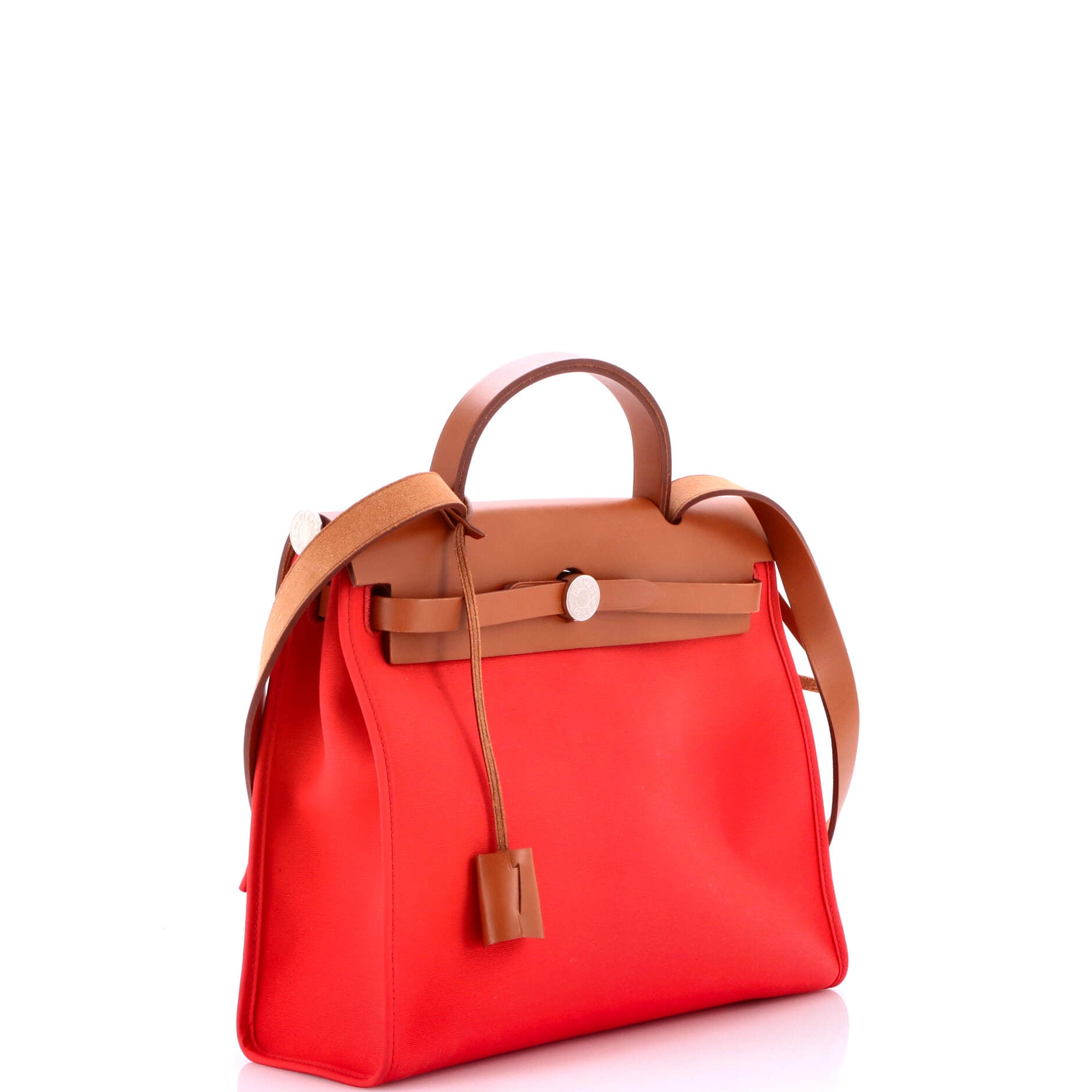 Herbag Zip Leather and Toile 31 - Image 3