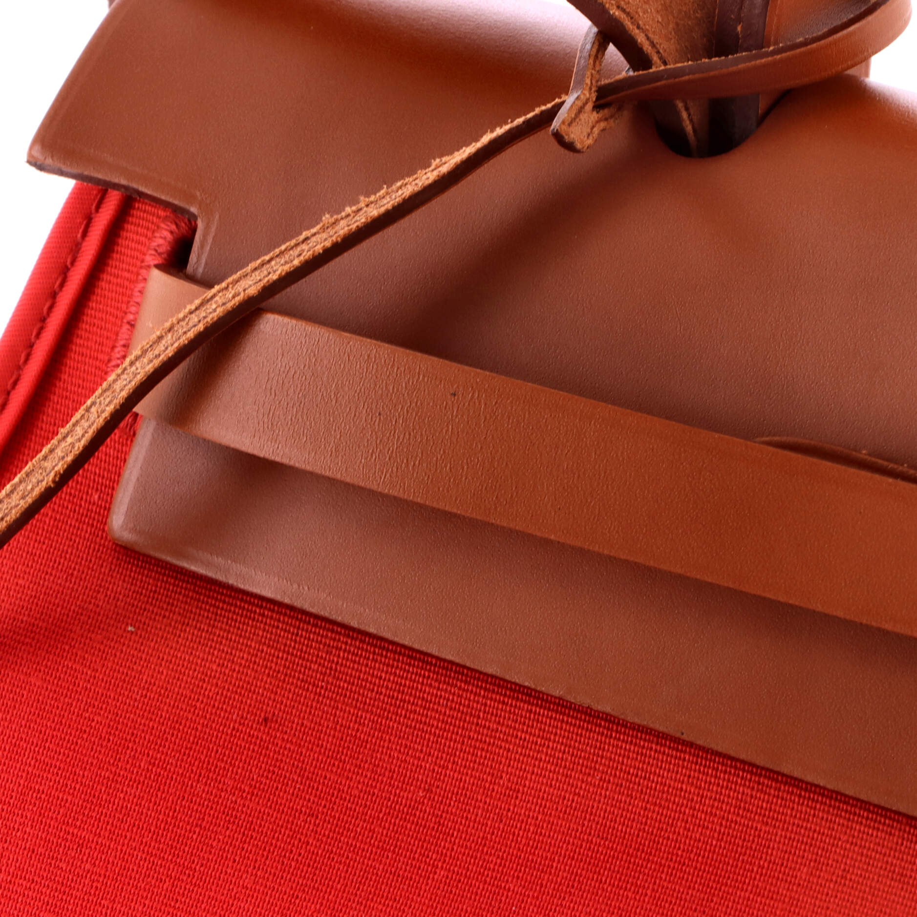 Herbag Zip Leather and Toile 31 - Image 7