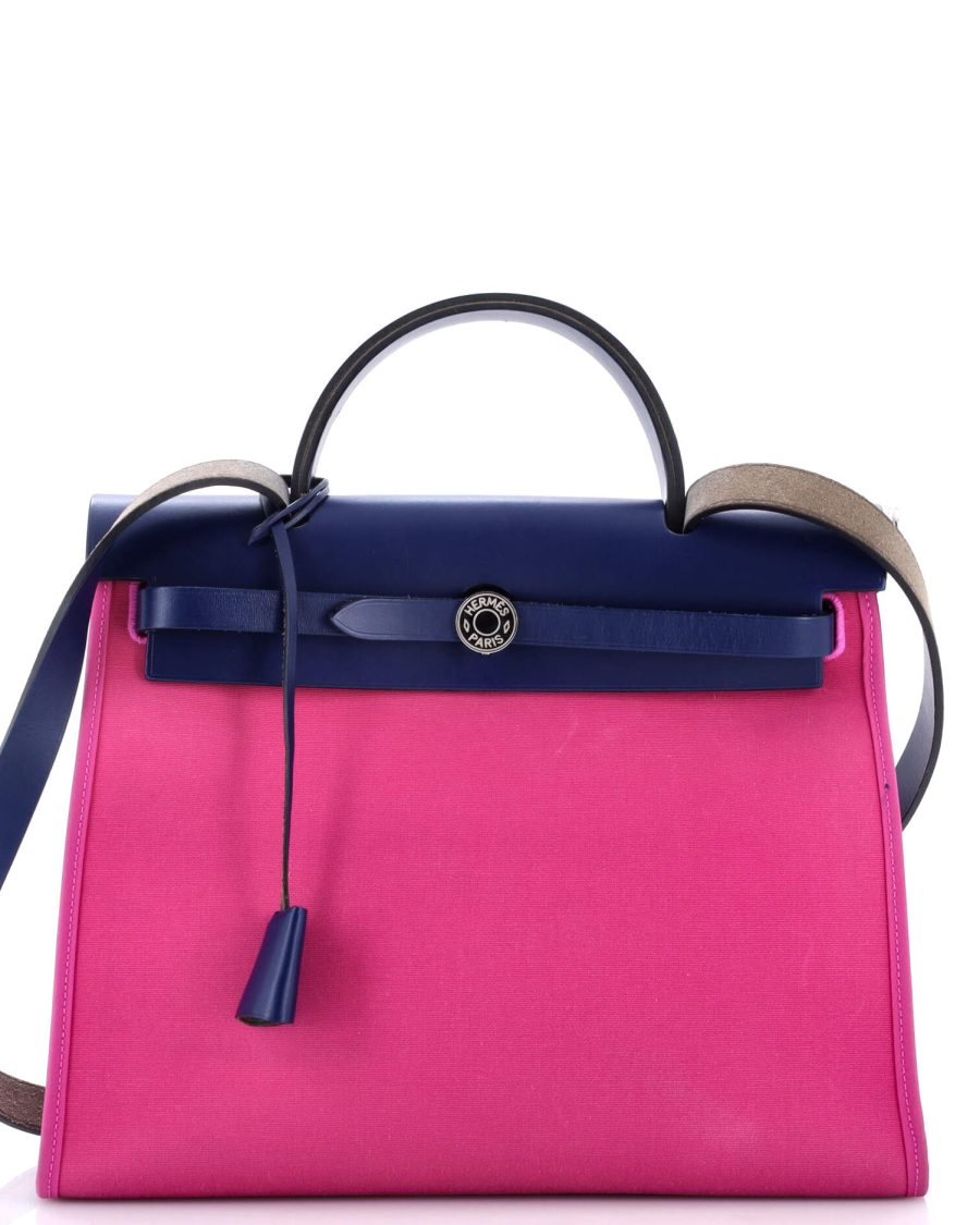 Herbag Zip Leather and Toile 31