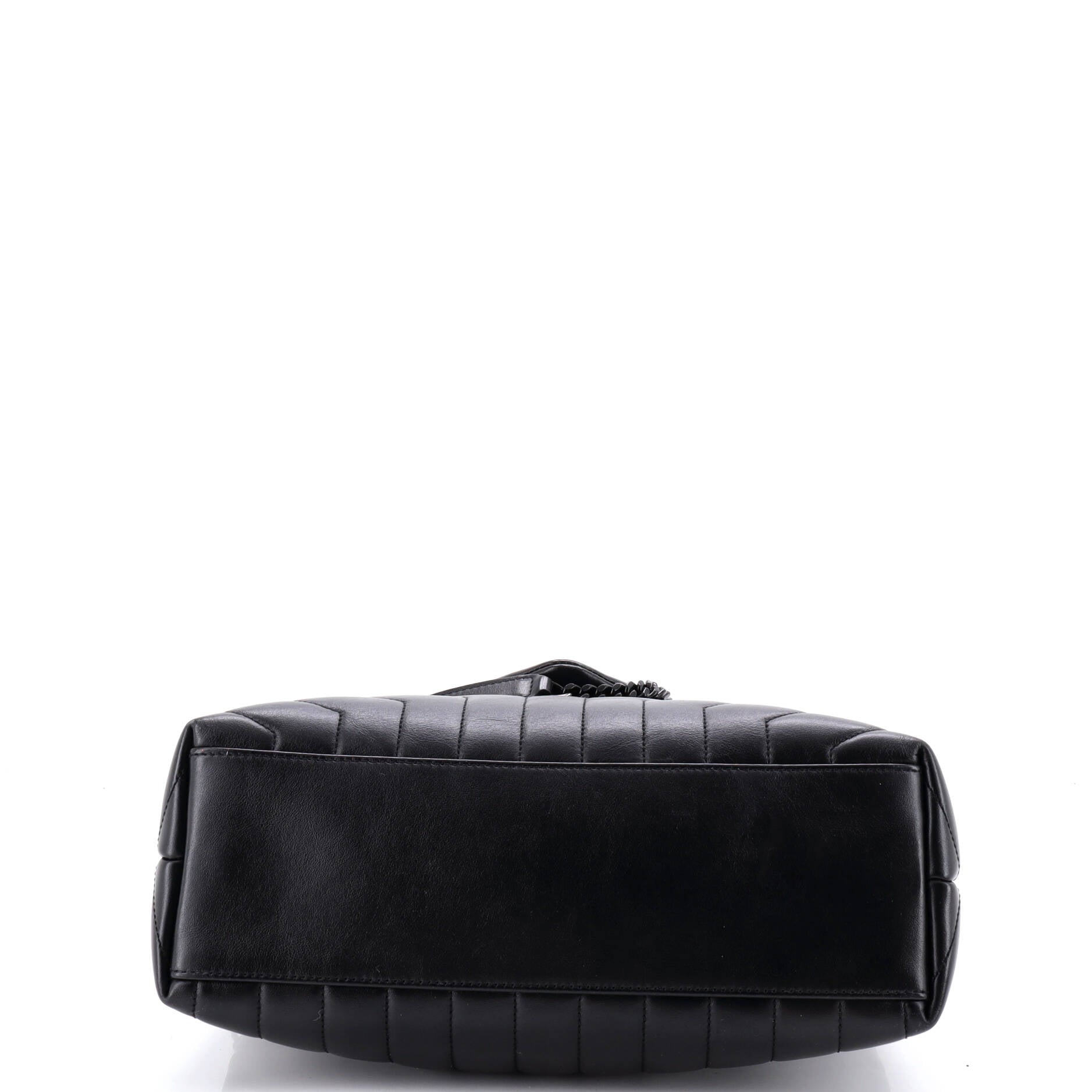 Loulou Shoulder Bag Matelasse Chevron Leather Medium - Image 4