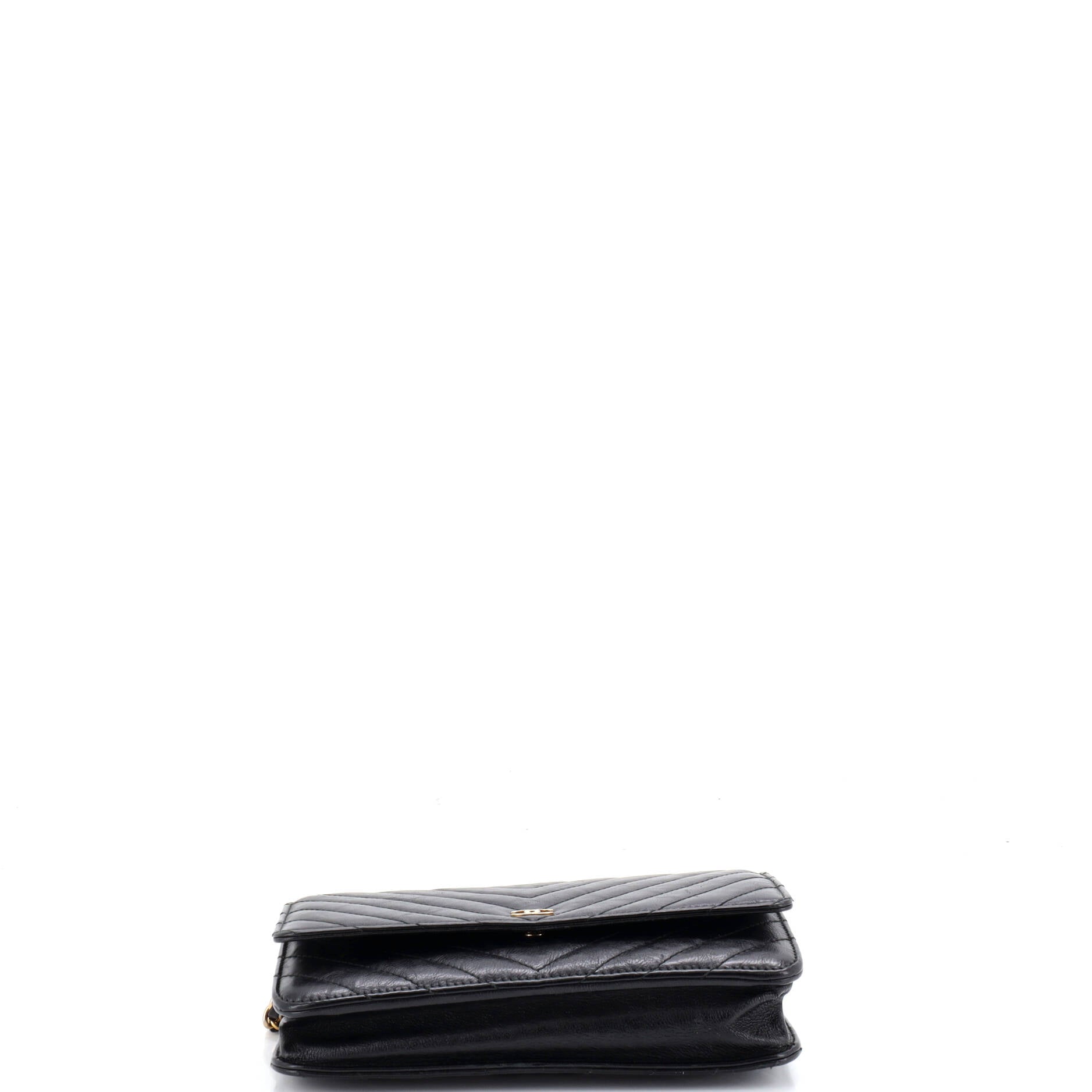 Wallet on Chain Chevron Calfskin - Image 4