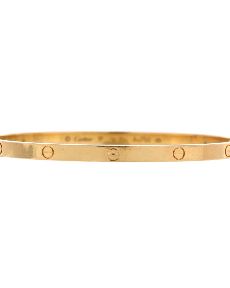 Love Bracelet 18K Yellow Gold Small 17