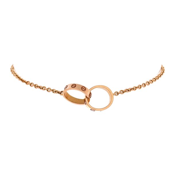 Love Interlocking Bracelet 18K Rose Gold