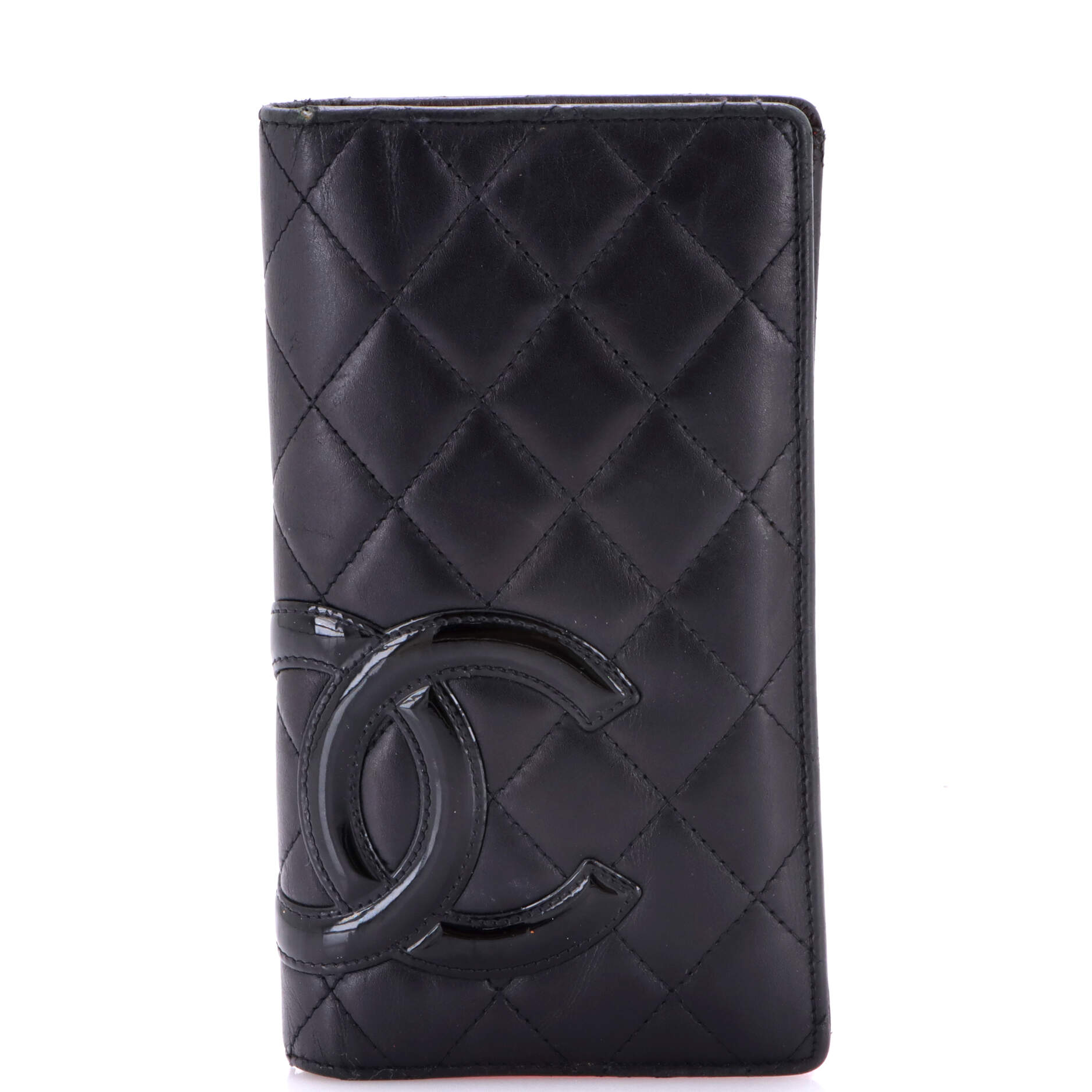 Cambon Bifold Wallet Quilted Lambskin Long