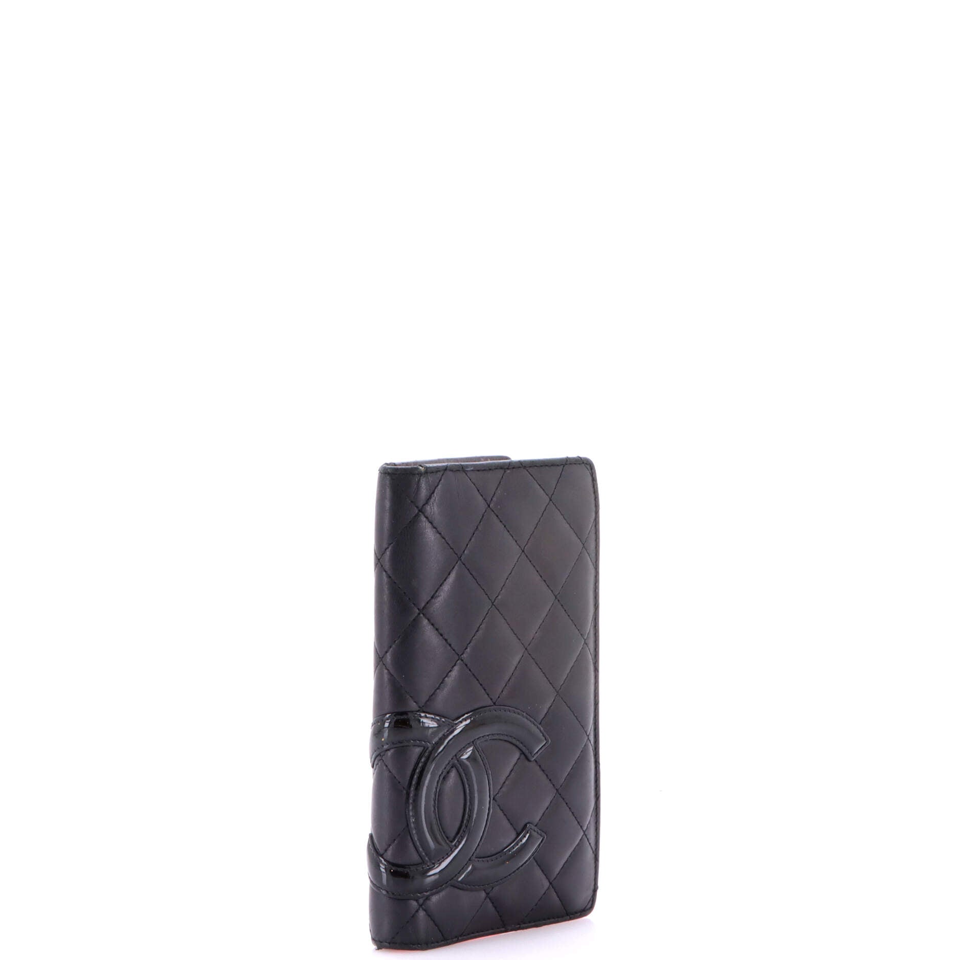 Cambon Bifold Wallet Quilted Lambskin Long - Image 2