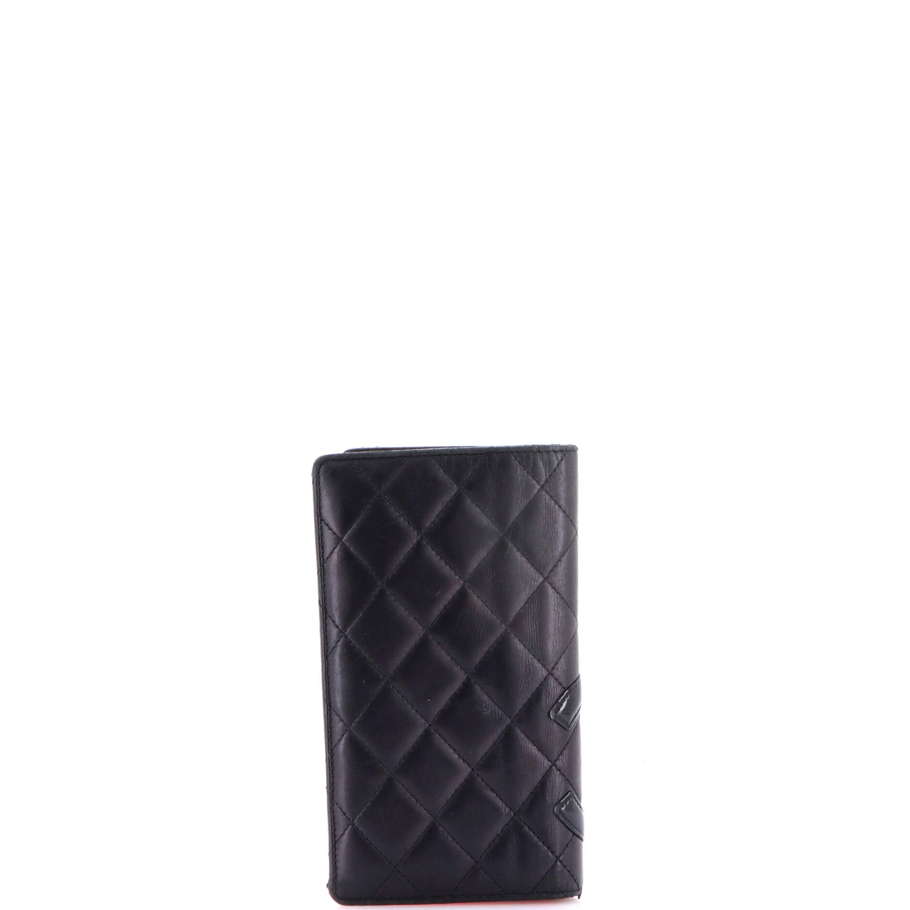 Cambon Bifold Wallet Quilted Lambskin Long - Image 4