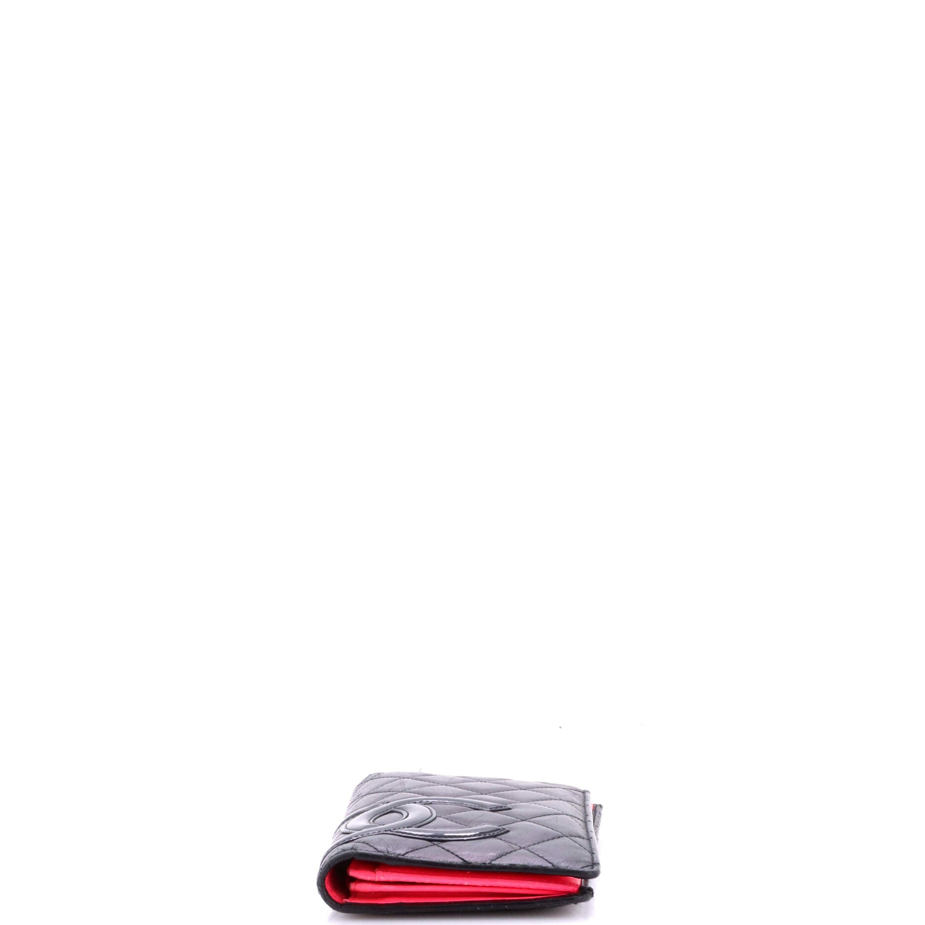 Cambon Bifold Wallet Quilted Lambskin Long - Image 5