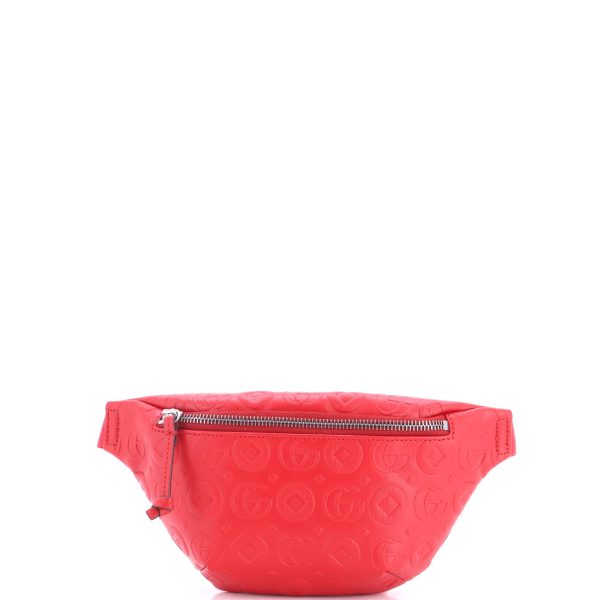 Children's Belt Bag Embossed Leather