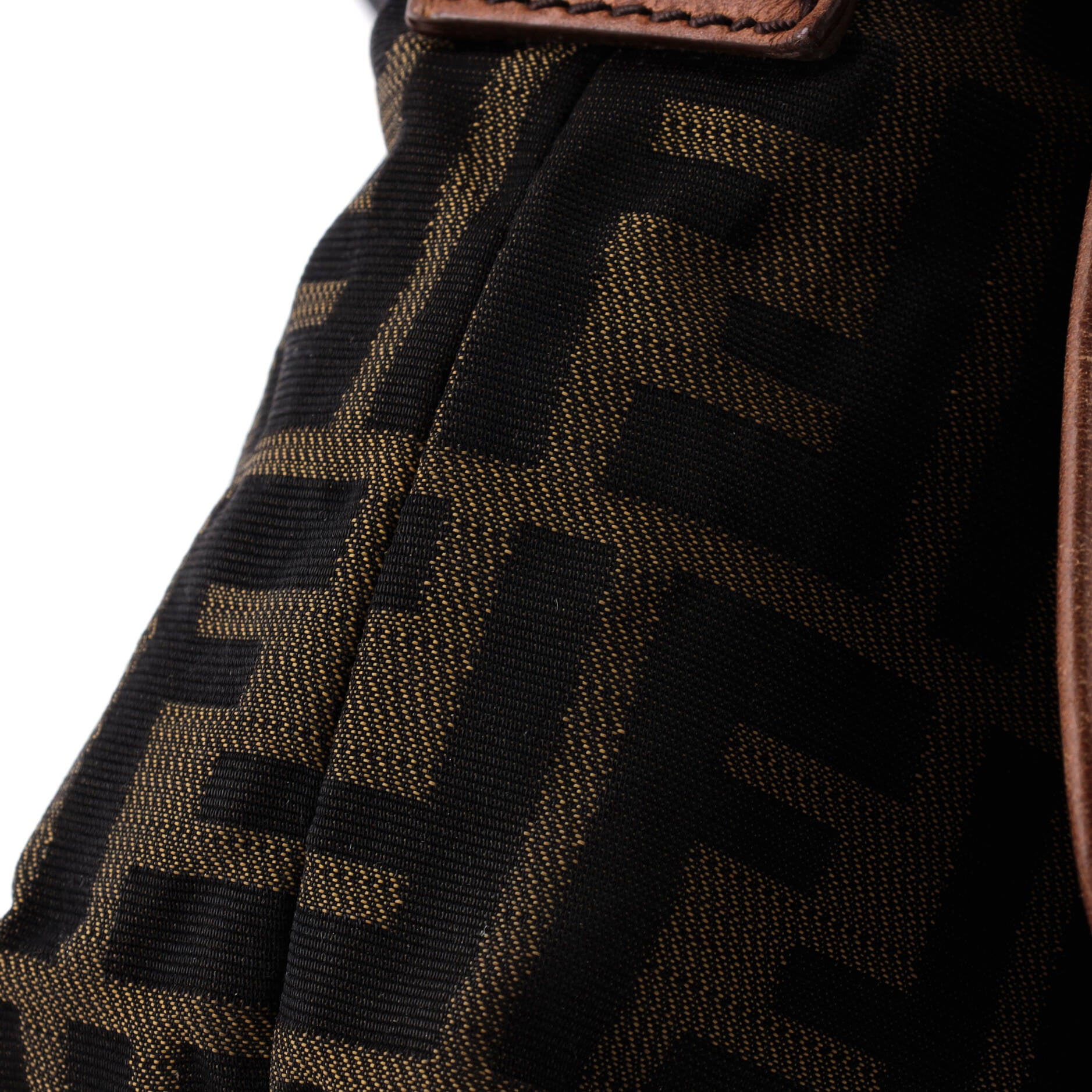 Vintage FF Flap Messenger Bag Zucca Canvas Mini - Image 6