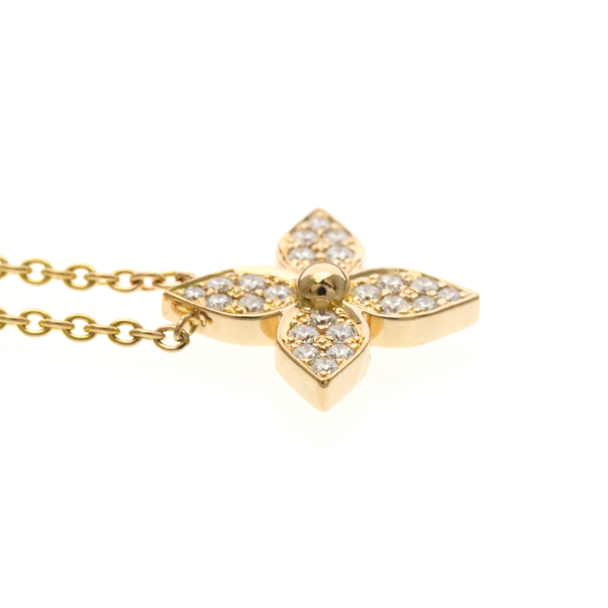 Pendant Necklace 18K Rose Gold with Diamond - Image 5
