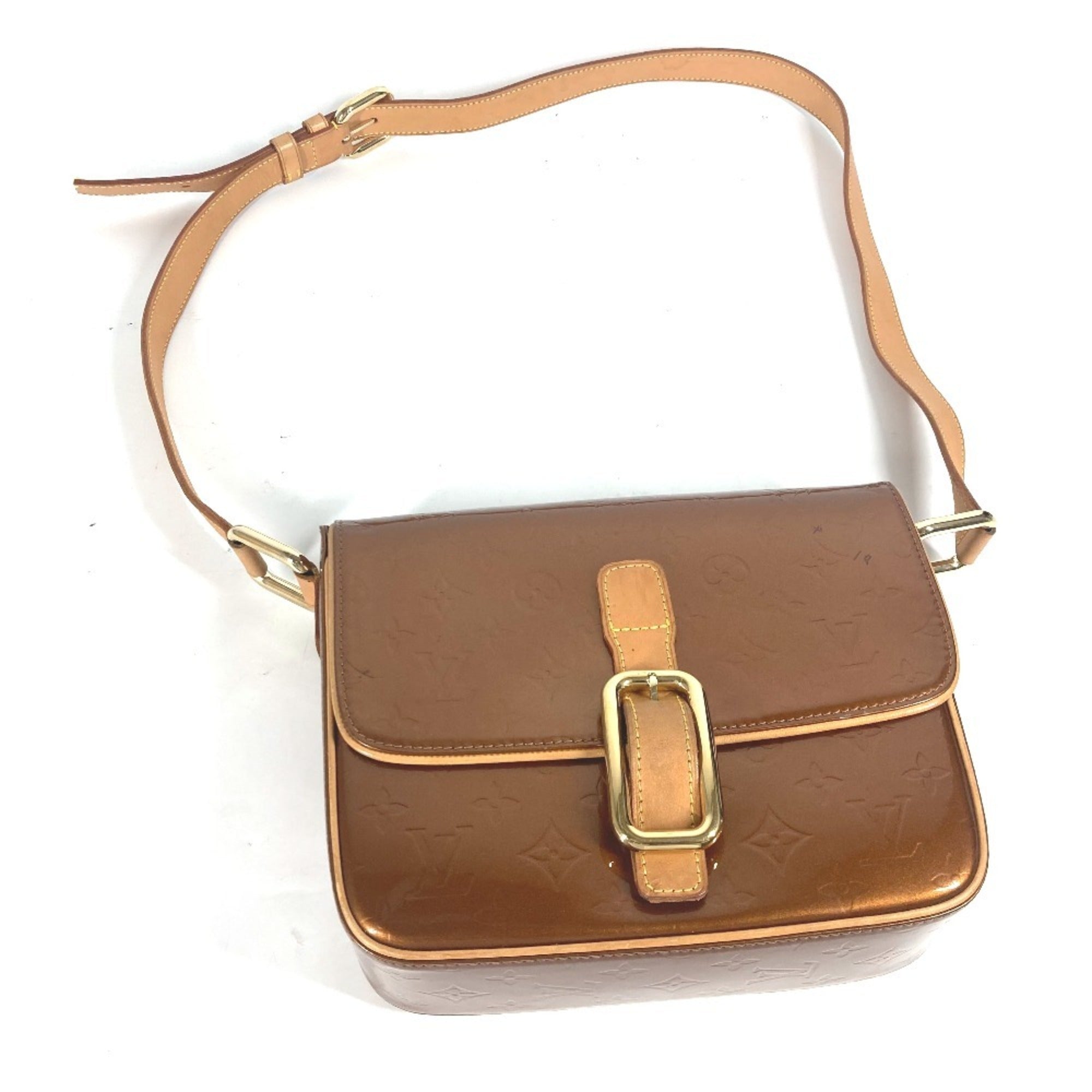 Christie Handbag Monogram Vernis GM
