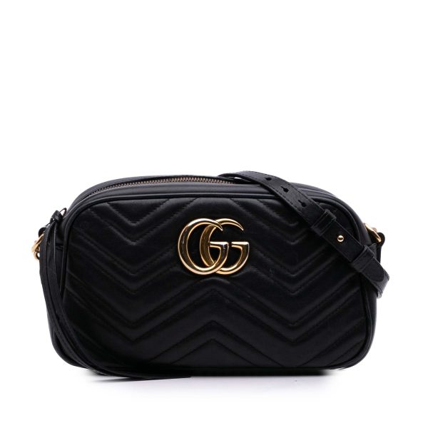 GG Marmont Shoulder Bag Matelasse Leather Small
