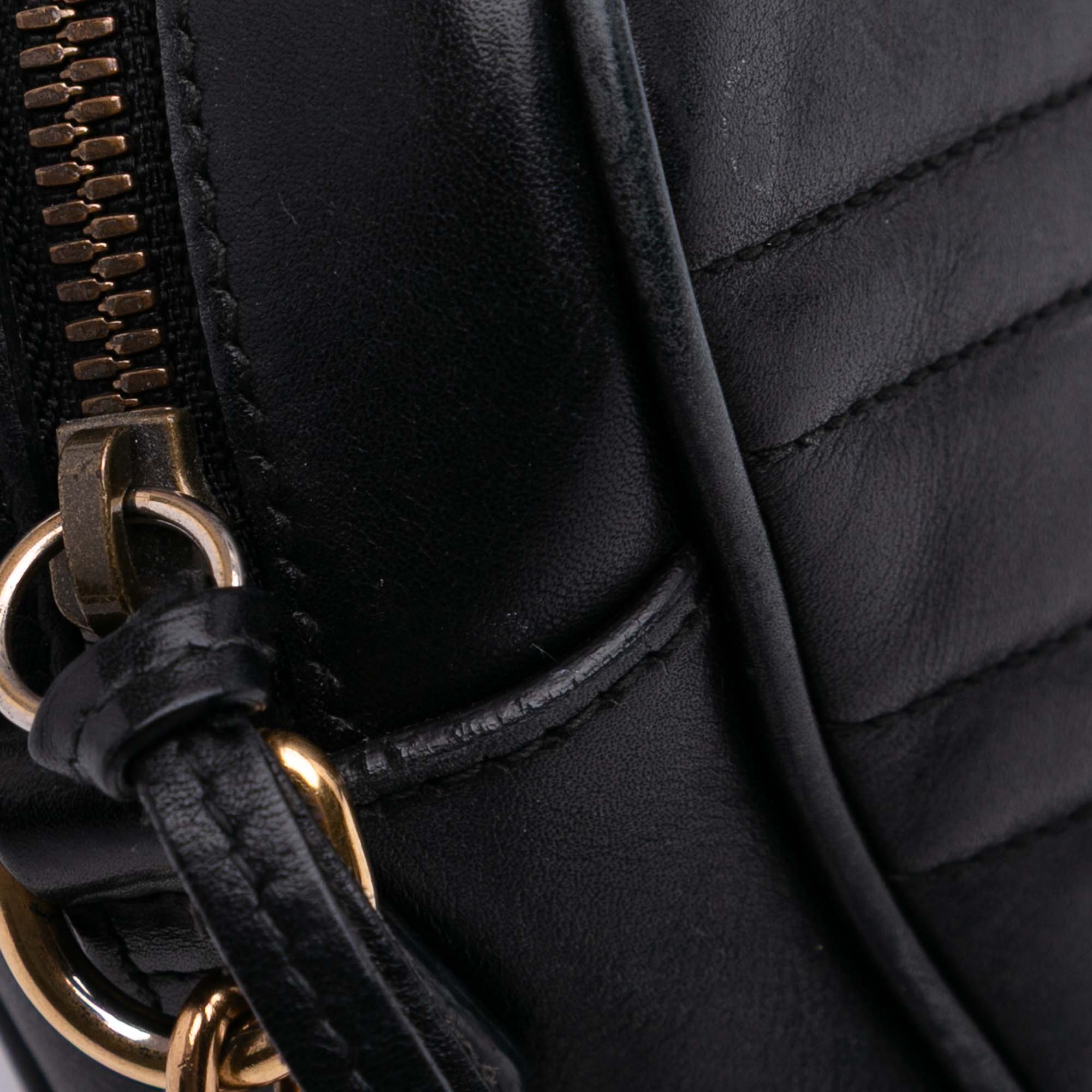 GG Marmont Shoulder Bag Matelasse Leather Small - Image 8