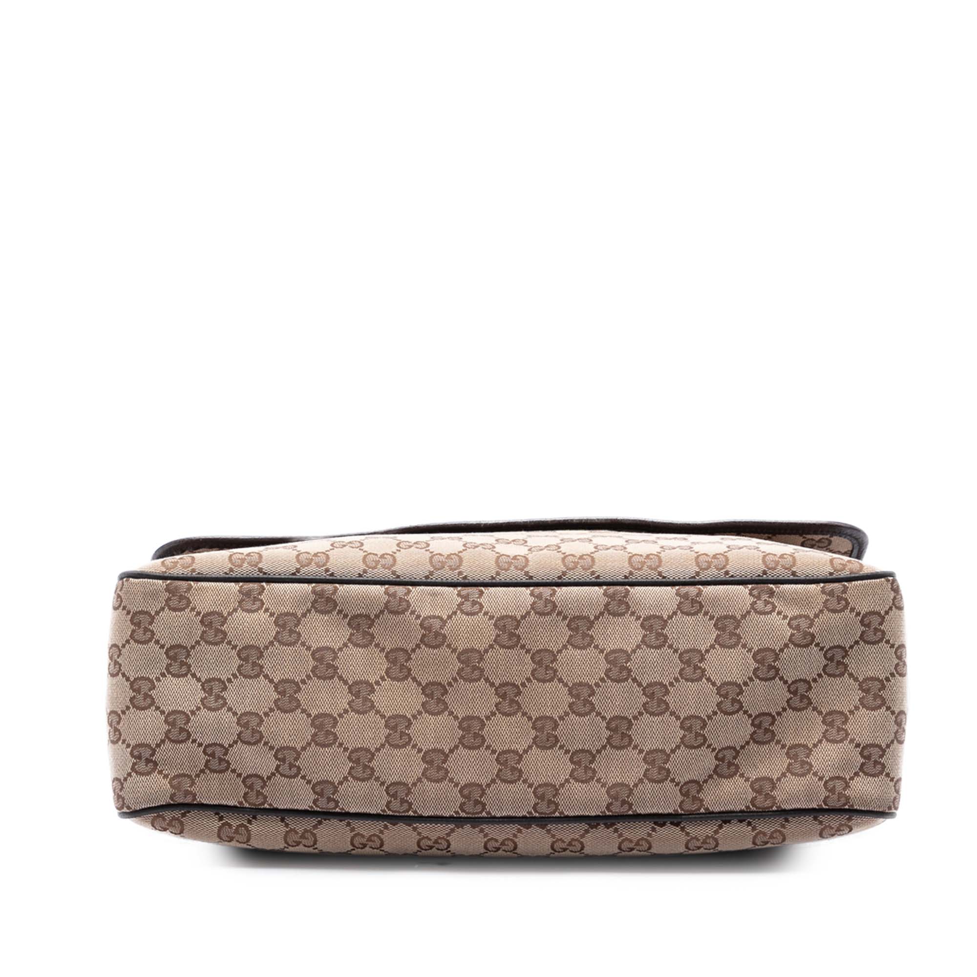 Web Strap Flap Messenger GG Canvas Medium - Image 3